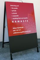 a-frame sign chalk board vinyl a-frame sign chalk board vinyl